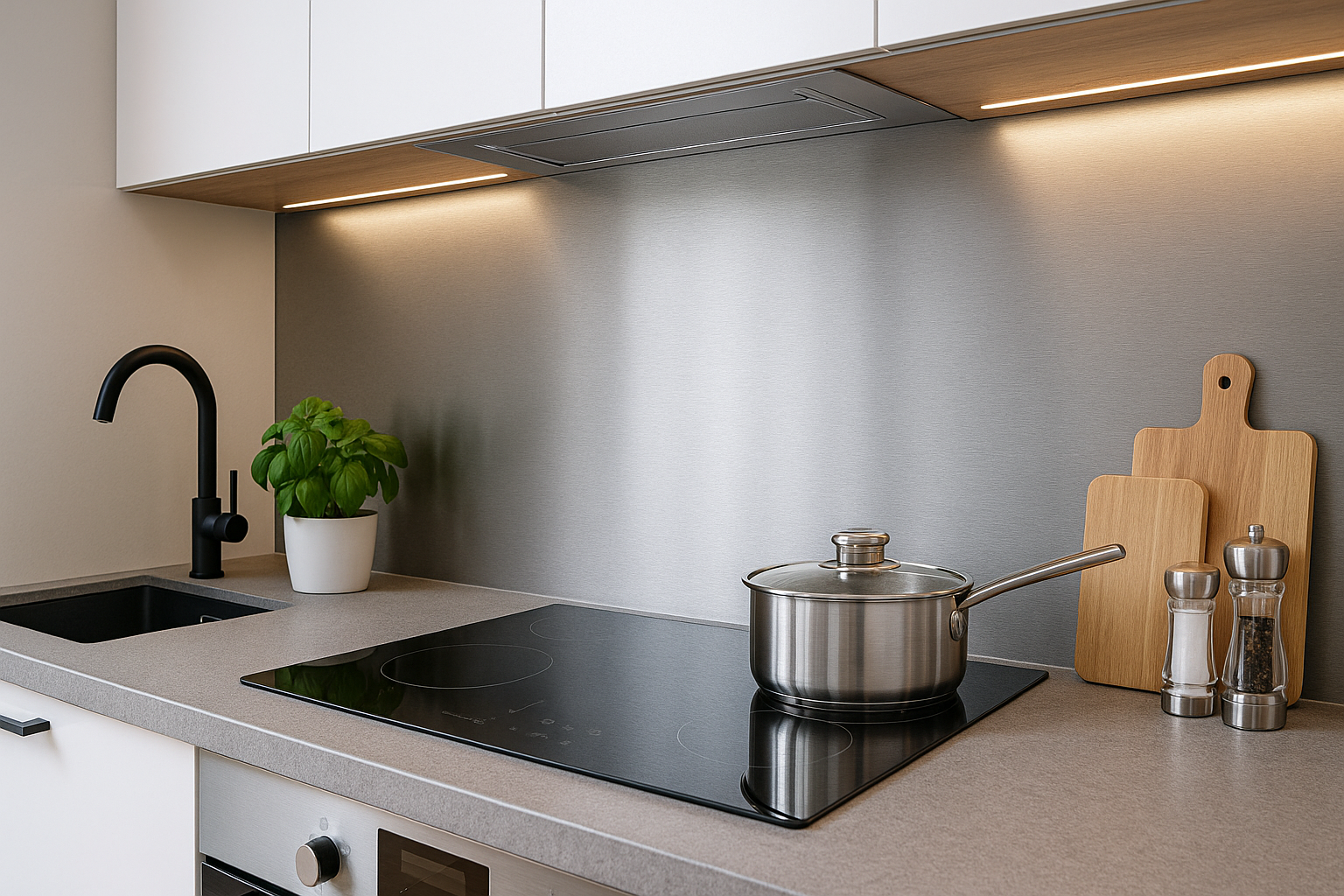 Alupanel keuken achterwand