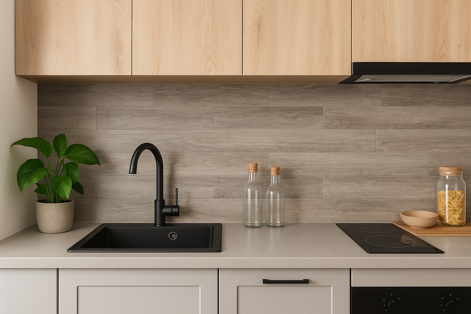 Achterwand keuken Hubo