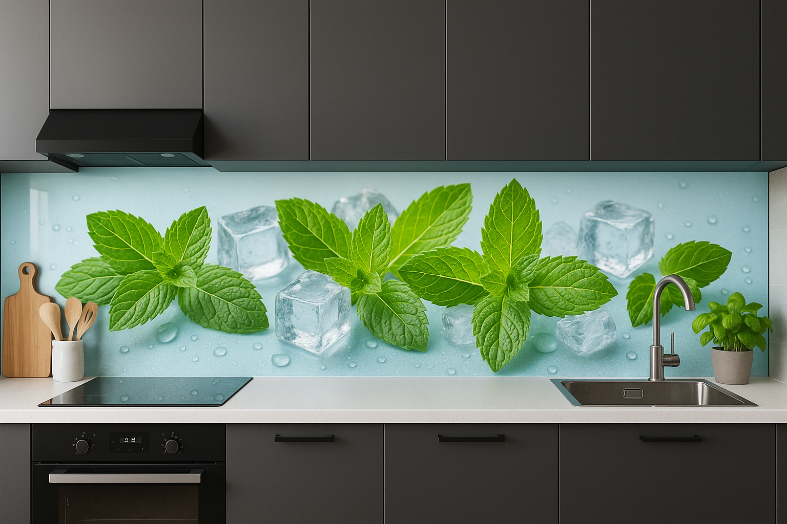 Glazz keuken achterwand