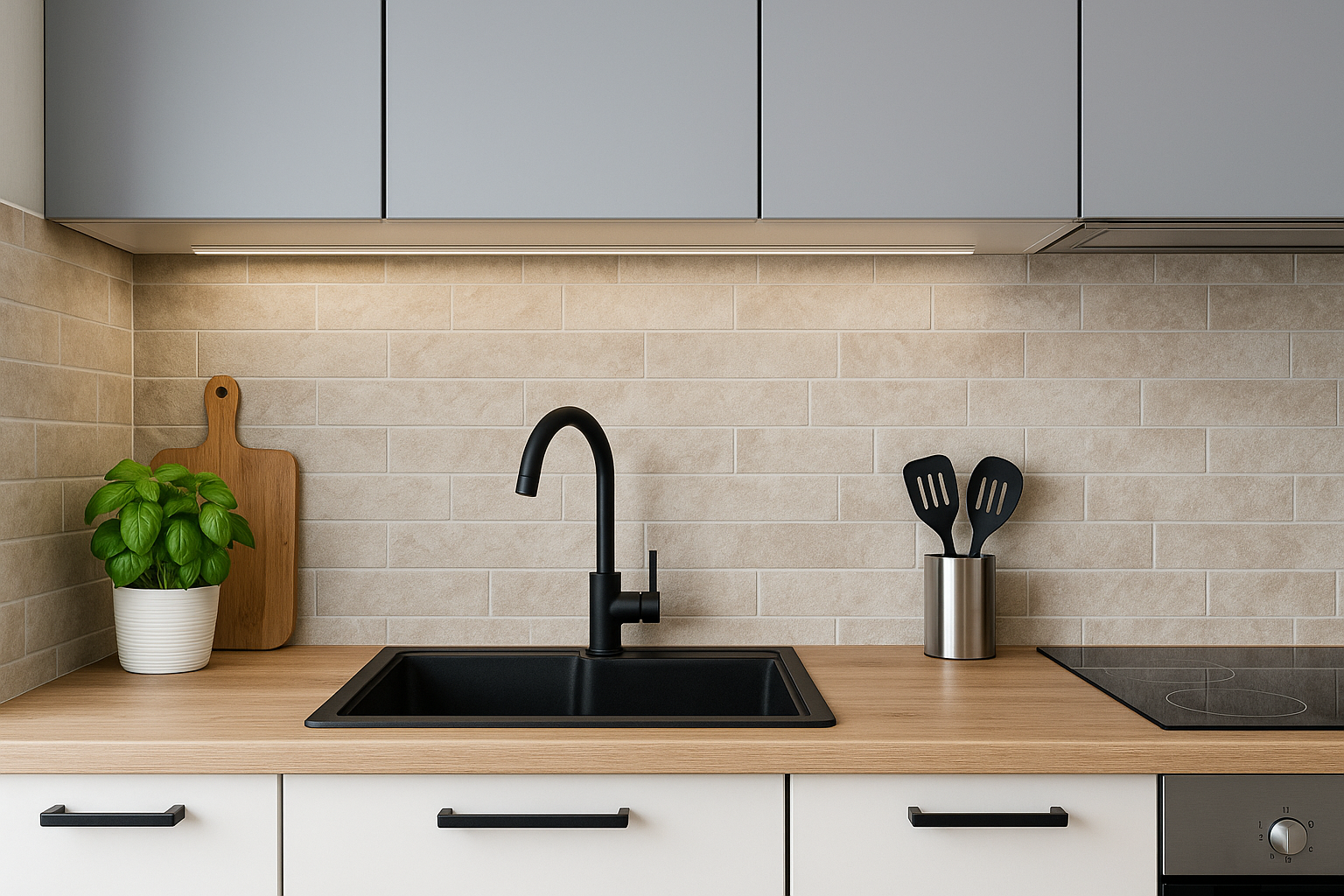 Achterwand keuken Hubo