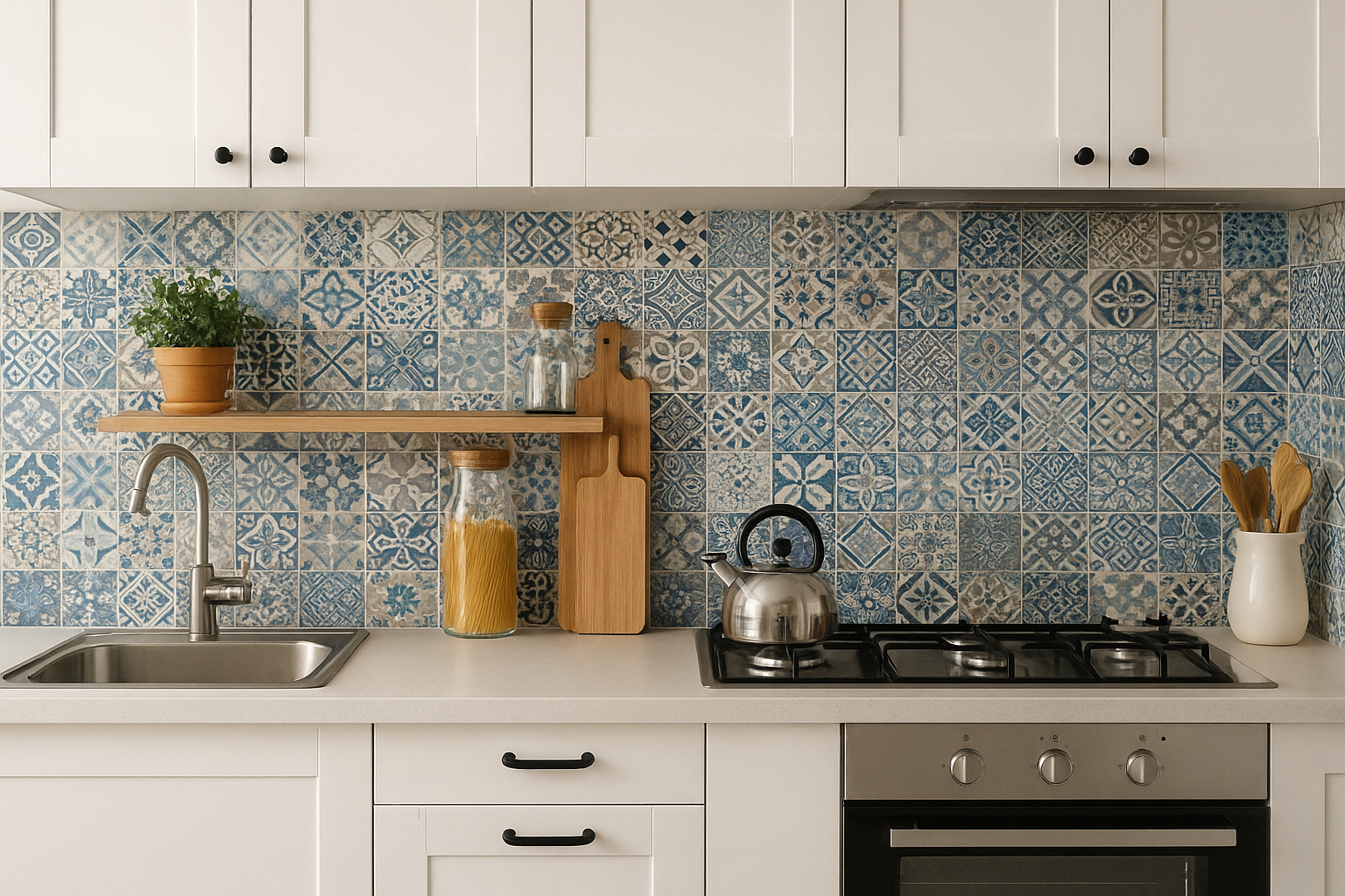 Ikea keuken pimpen achterwand