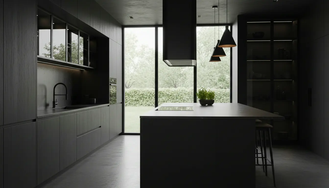 Zwarte keuken inspiratie