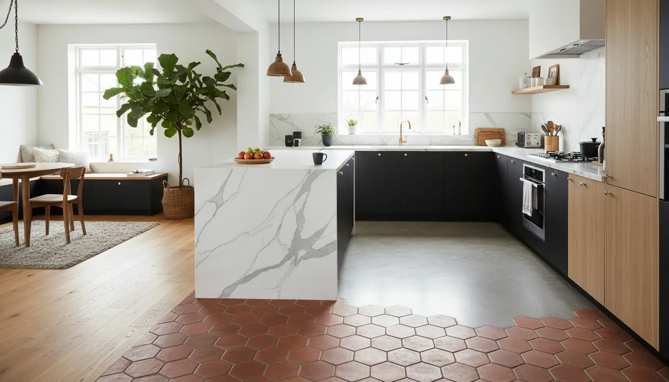 Vloer keuken inspiratie