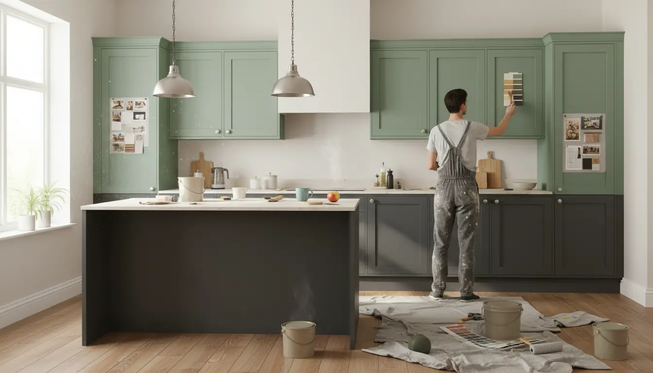 Inspiratie keuken verven