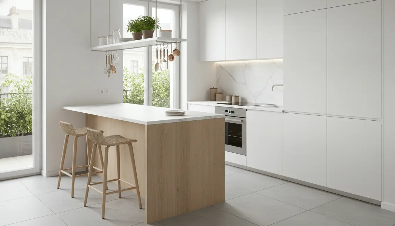 Kookeiland kleine keuken inspiratie