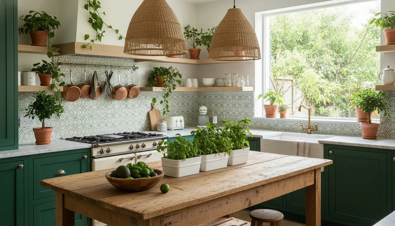 Groene keuken inspiratie