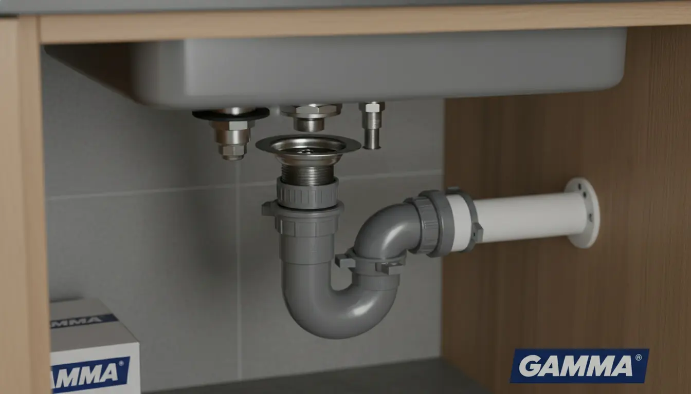 Afvoer spoelbak keuken Gamma