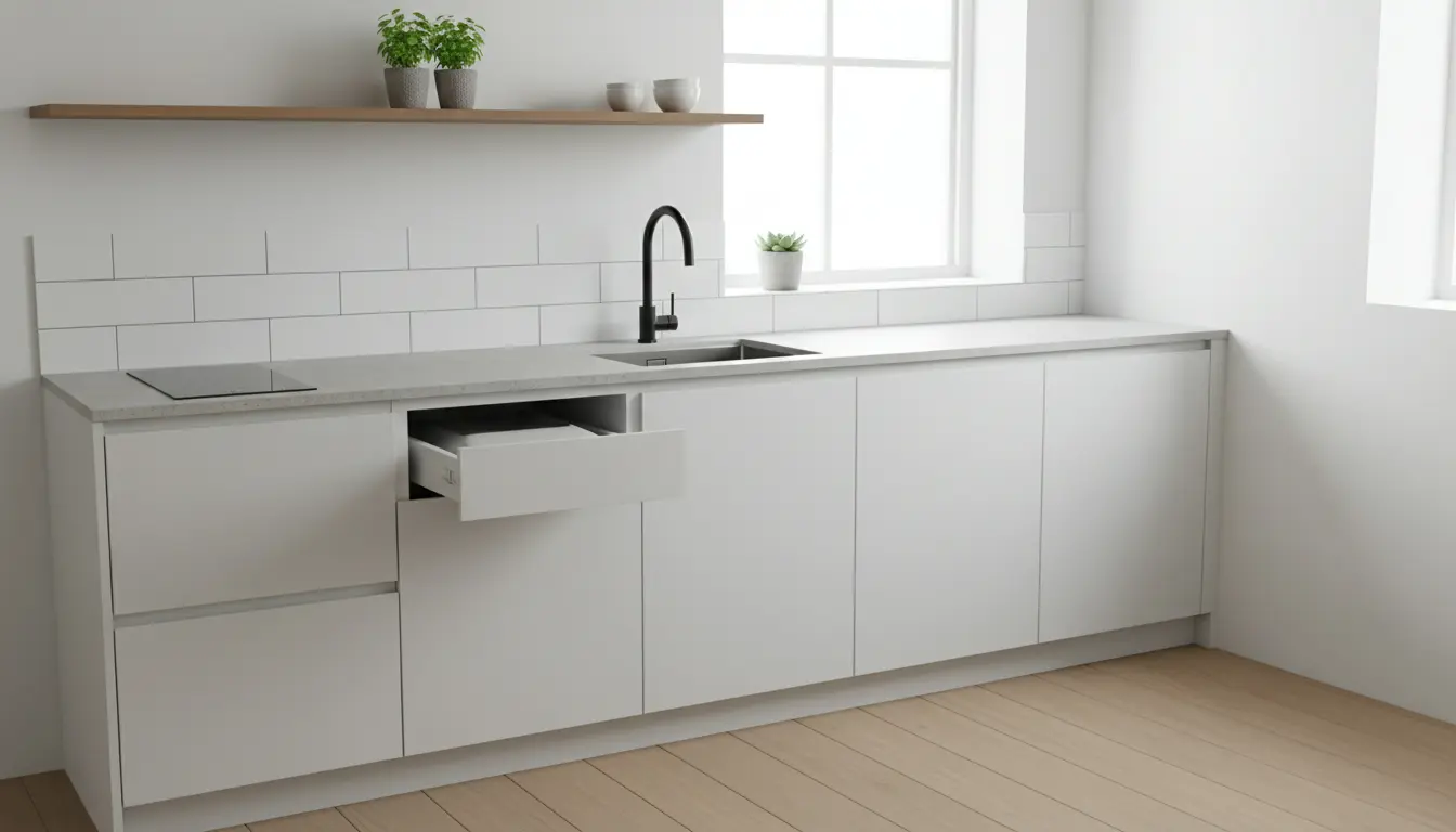 Keuken 180 cm met spoelbak