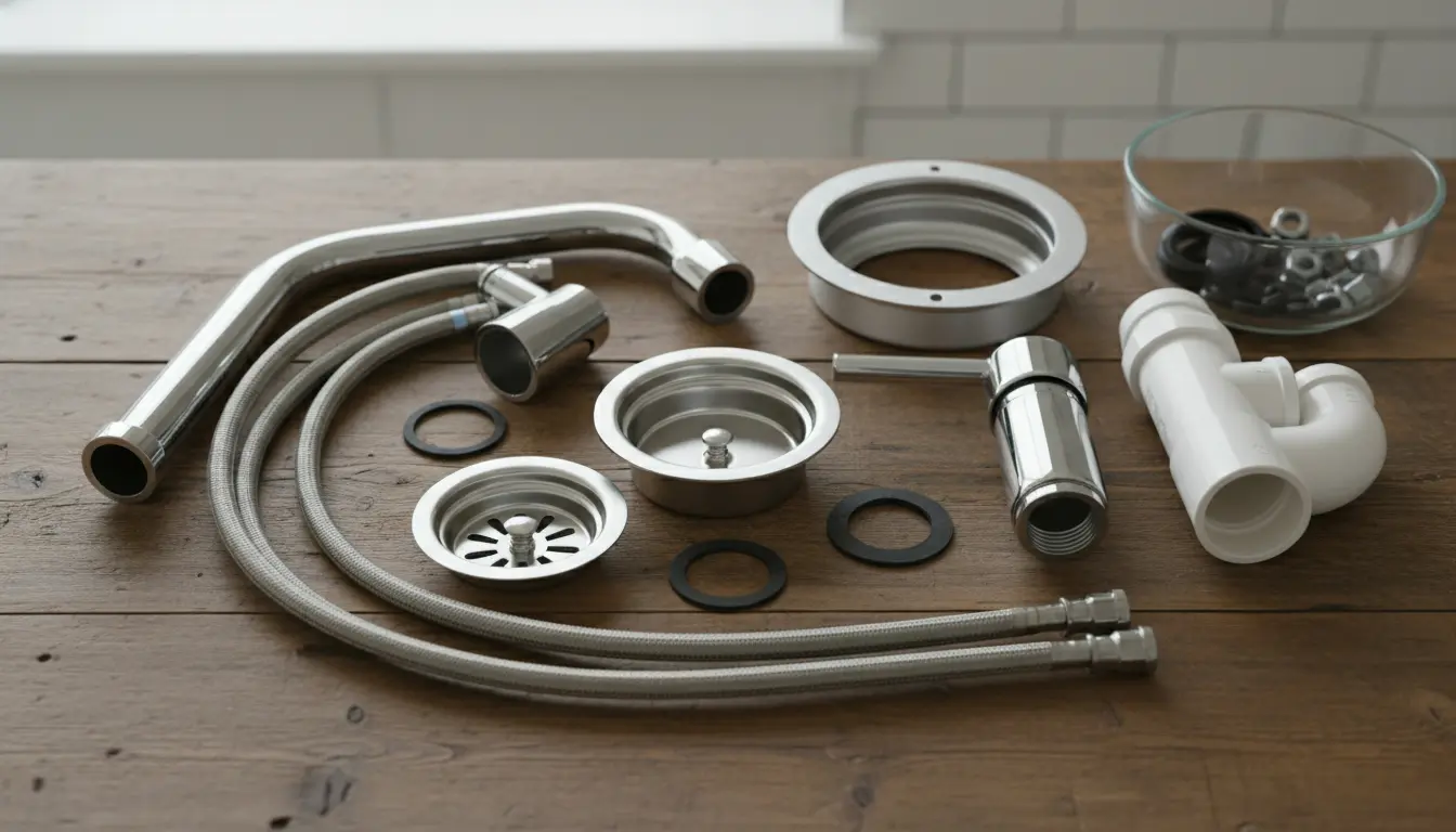 Keuken spoelbak onderdelen