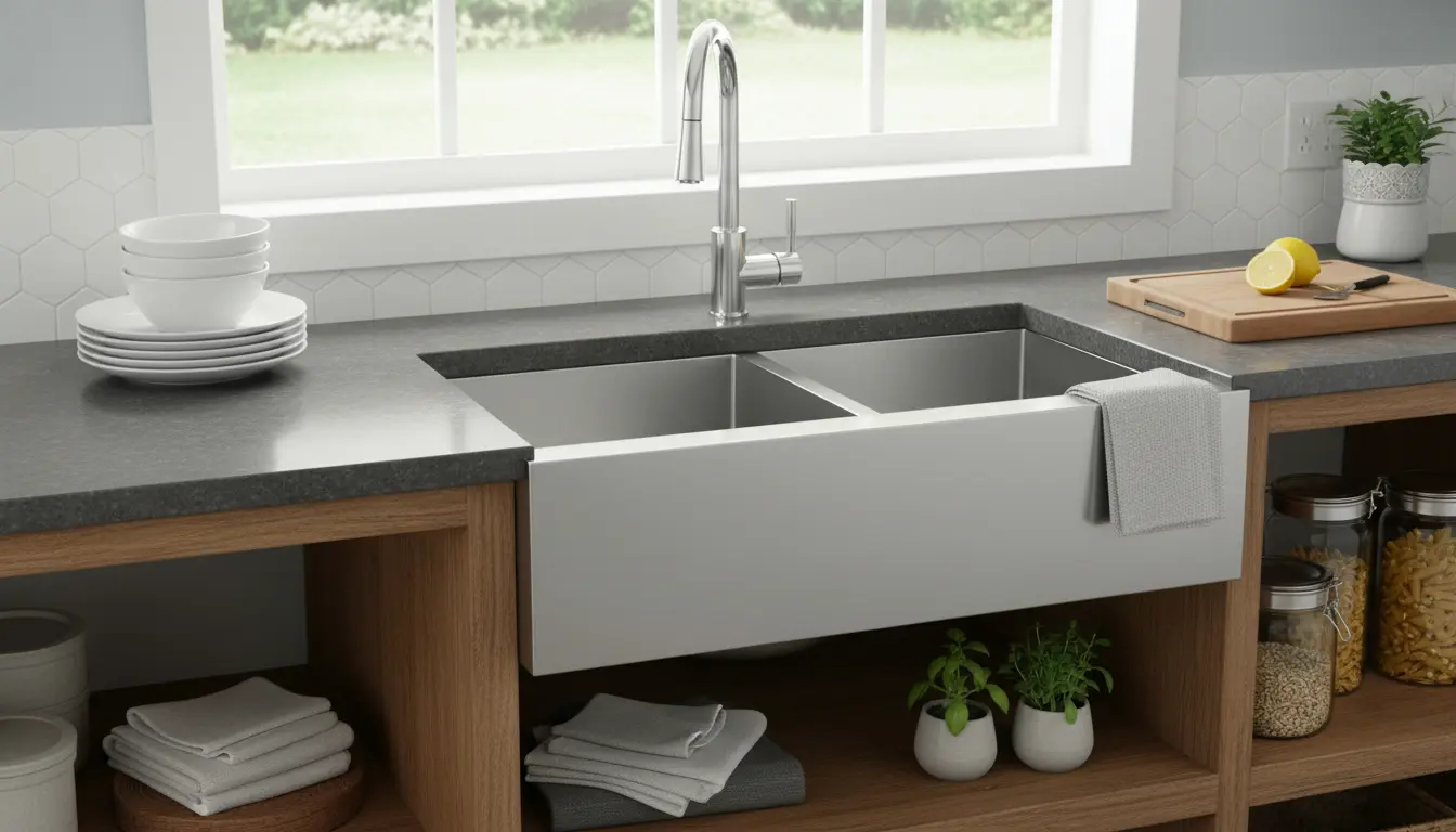 Praxis spoelbak keuken