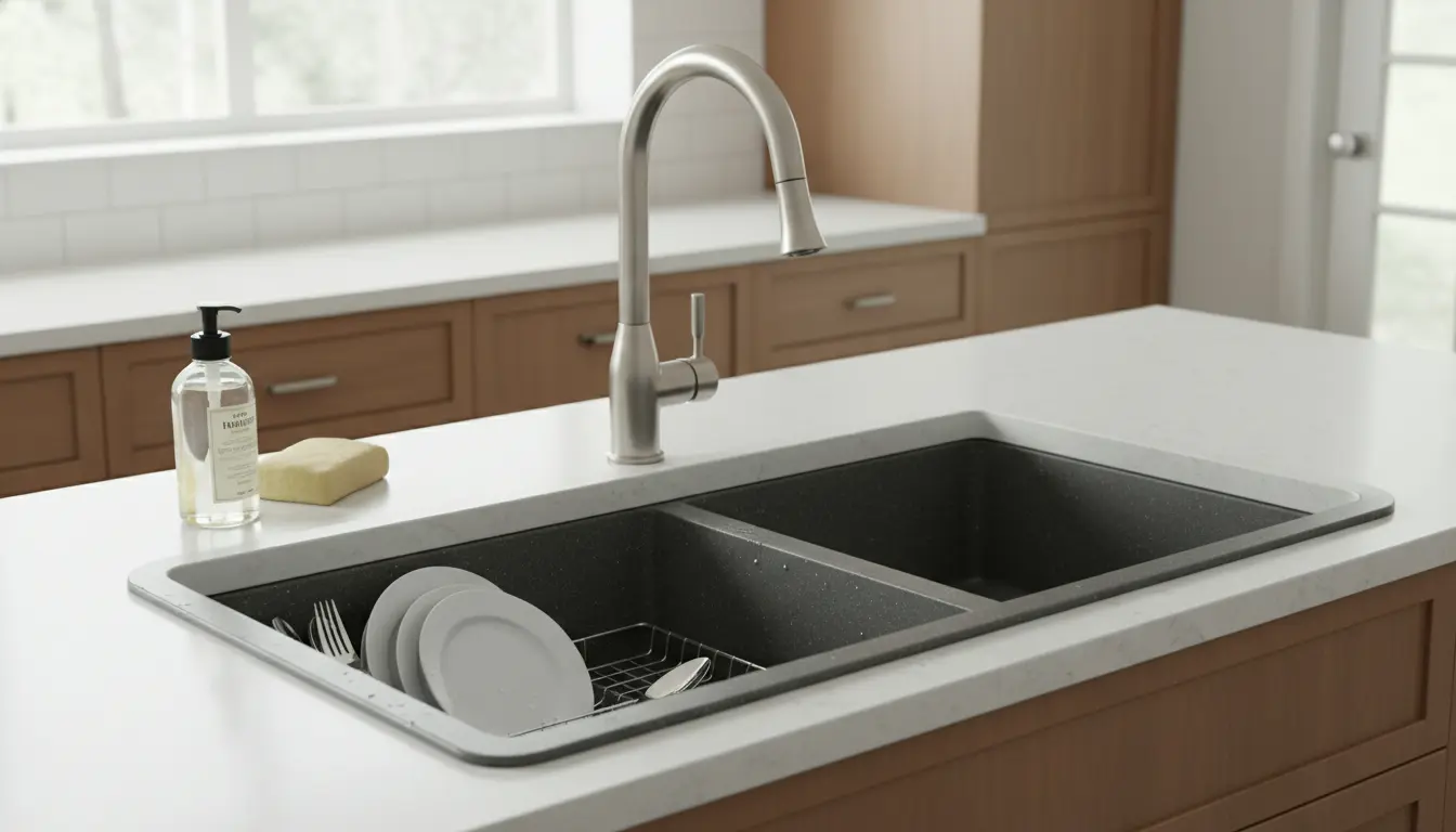 Spoelbak keuken composiet