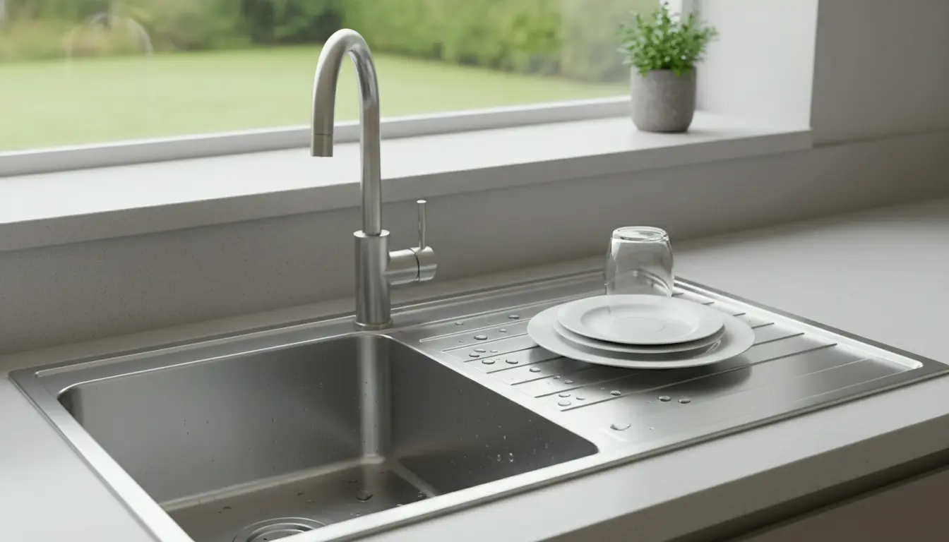 Spoelbak keuken met afdruip