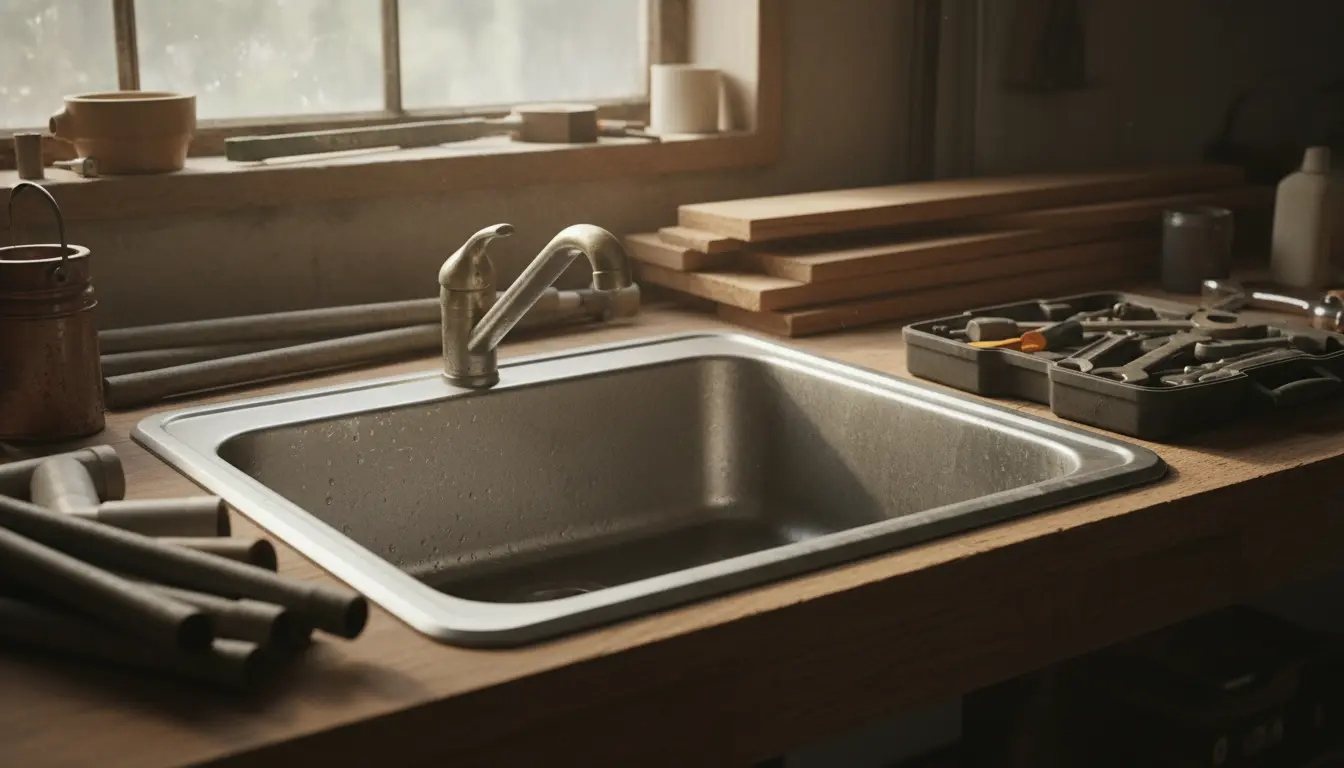 Spoelbak keuken tweedehands