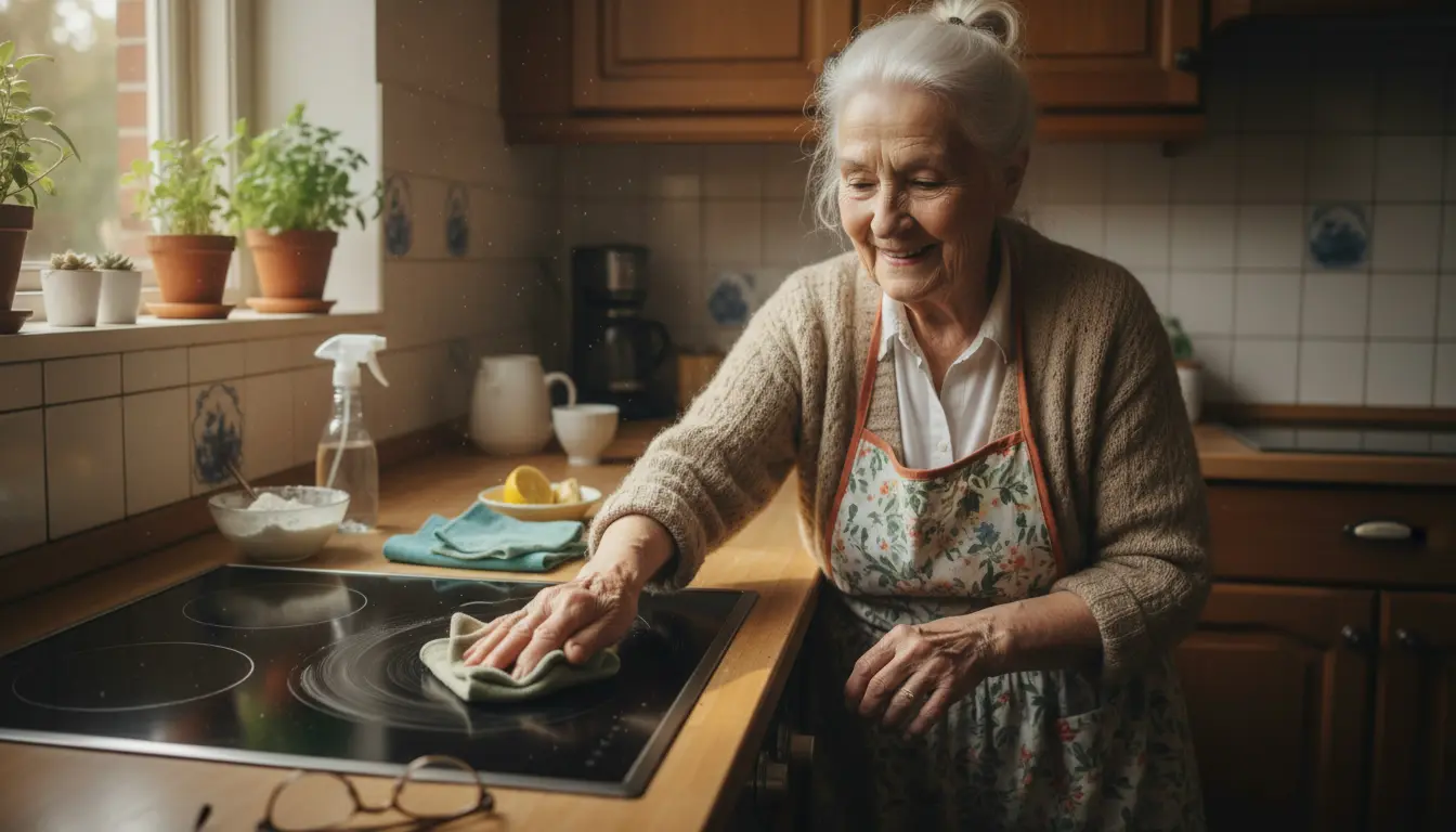 Inductie kookplaat schoonmaken oma weet raadt