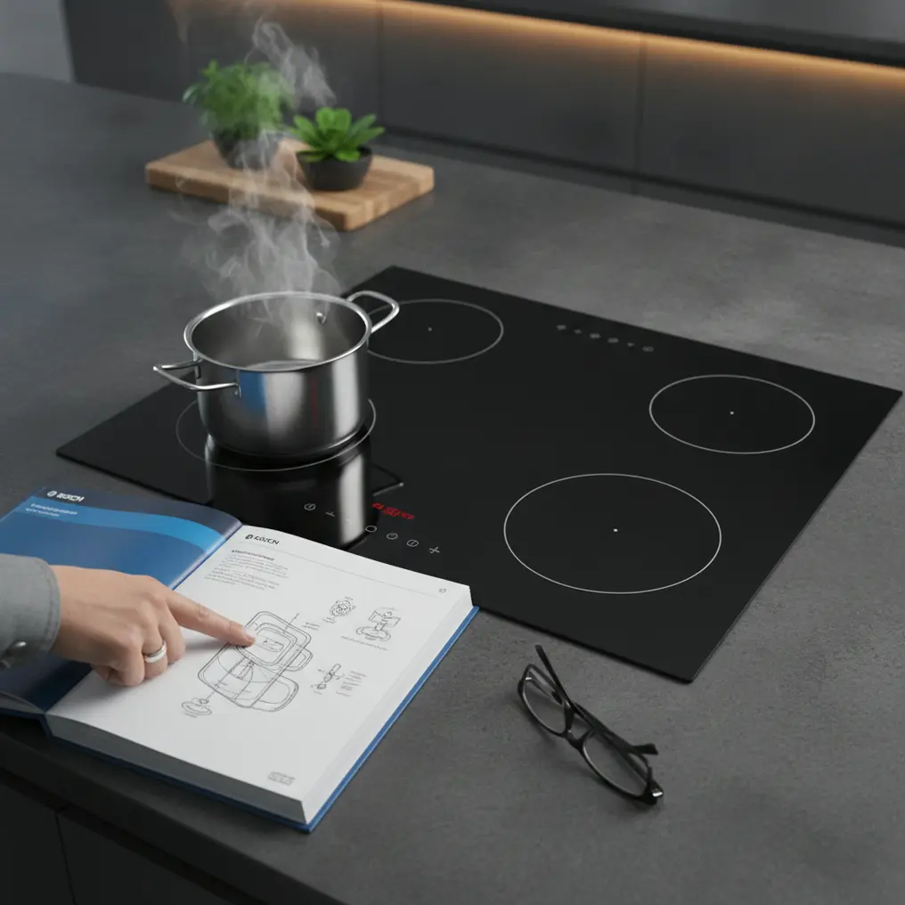 Bosch inductie kookplaat handleiding