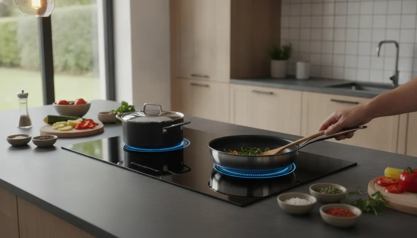 KitchenBrothers inductie kookplaat: snel gasloos koken