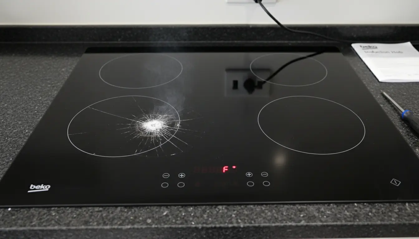 Beko inductie kookplaat storing