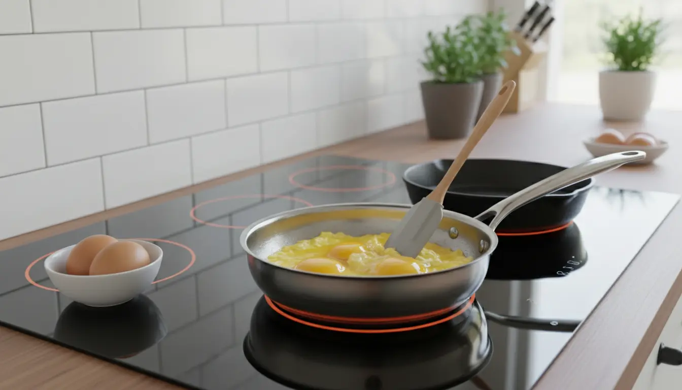 Ei koken inductie kookplaat: perfecte tijden & tips