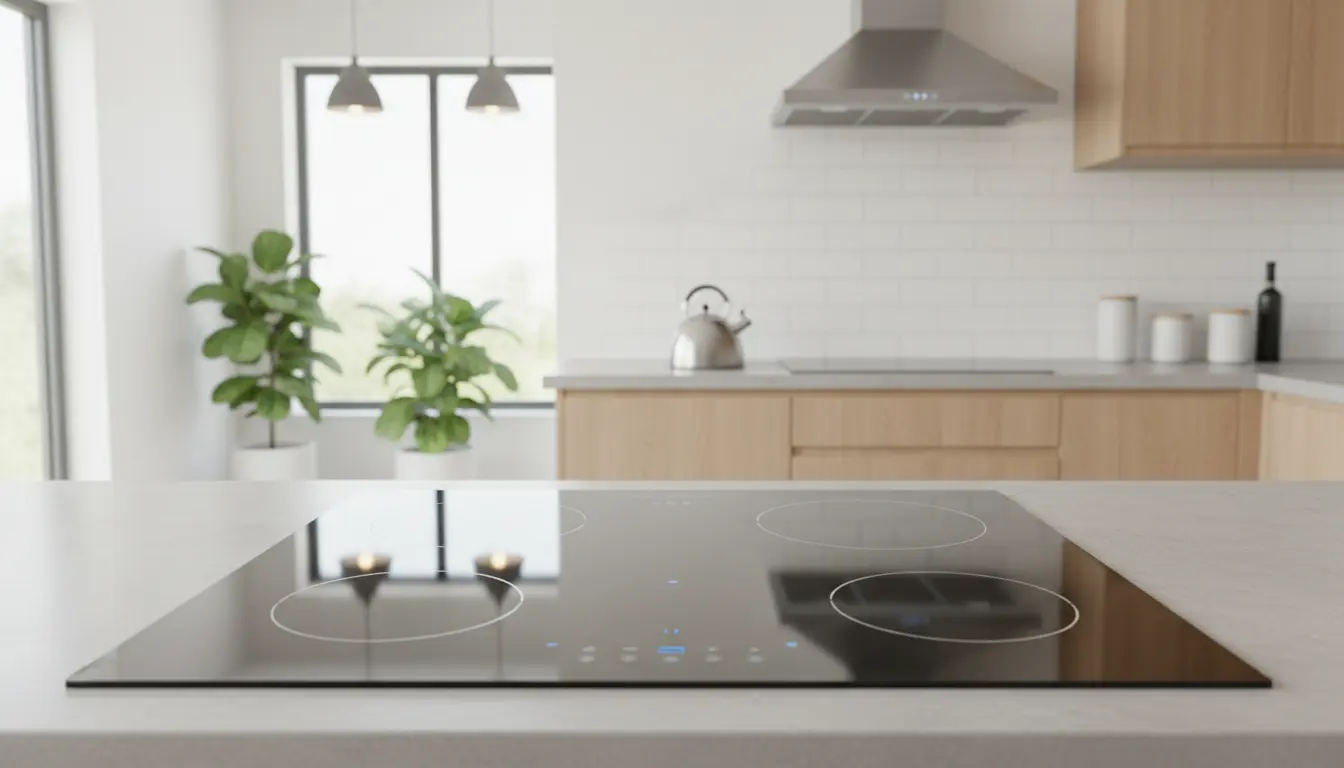 Elektrische kookplaat glas