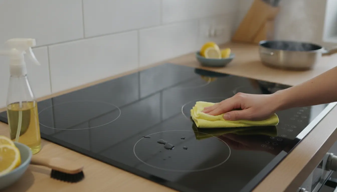 Elektrische kookplaat schoonmaken
