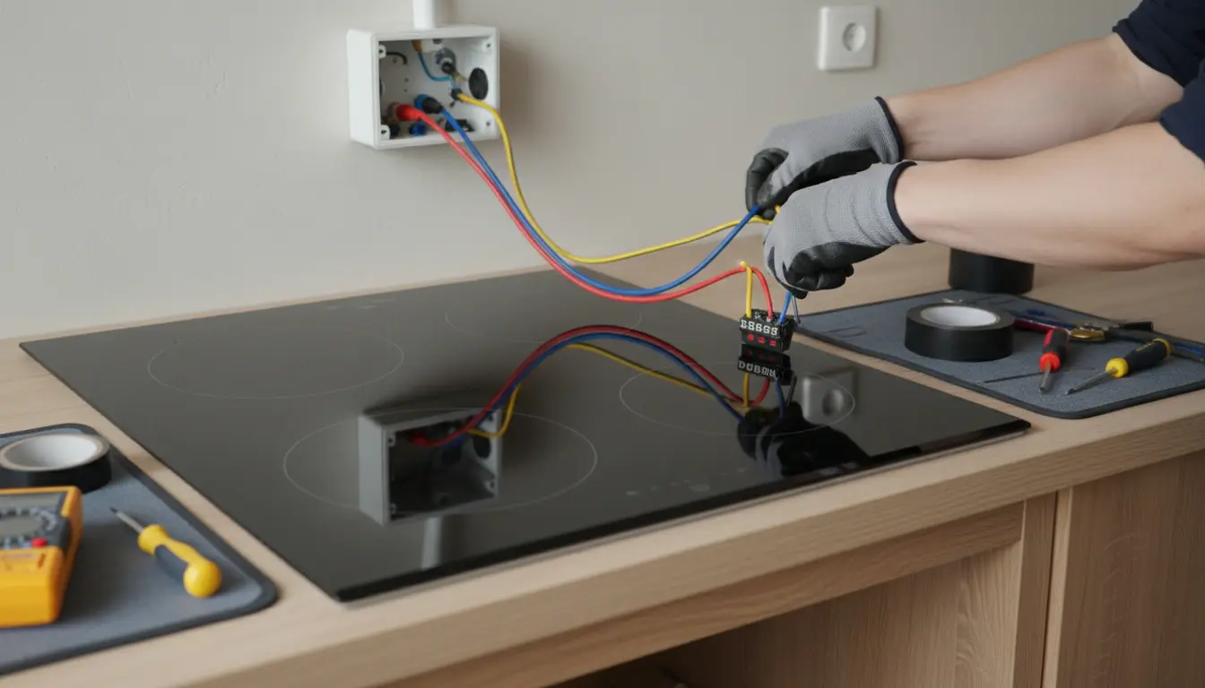 Kookplaat elektrisch aansluiten