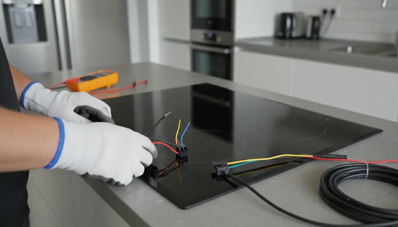 Elektrische kookplaat zelf aansluiten