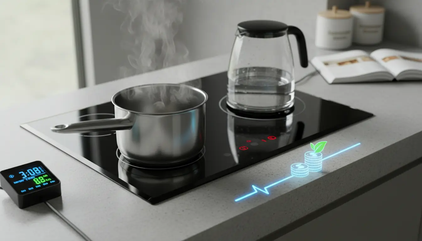 Elektrische kookplaat energieverbruik