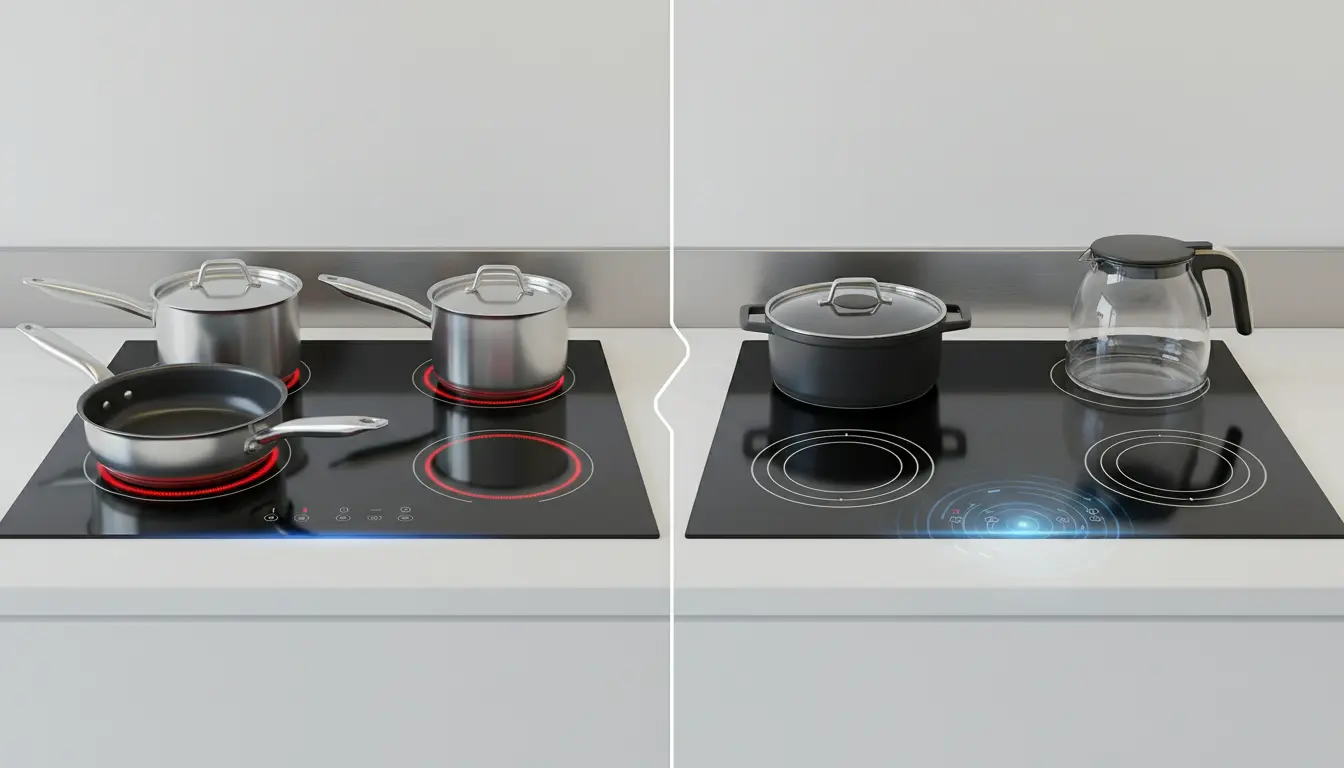 Elektrische kookplaat versus inductie