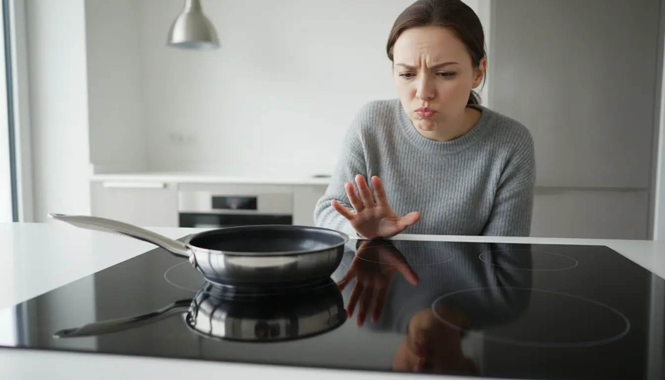 Elektrische kookplaat wordt niet warm