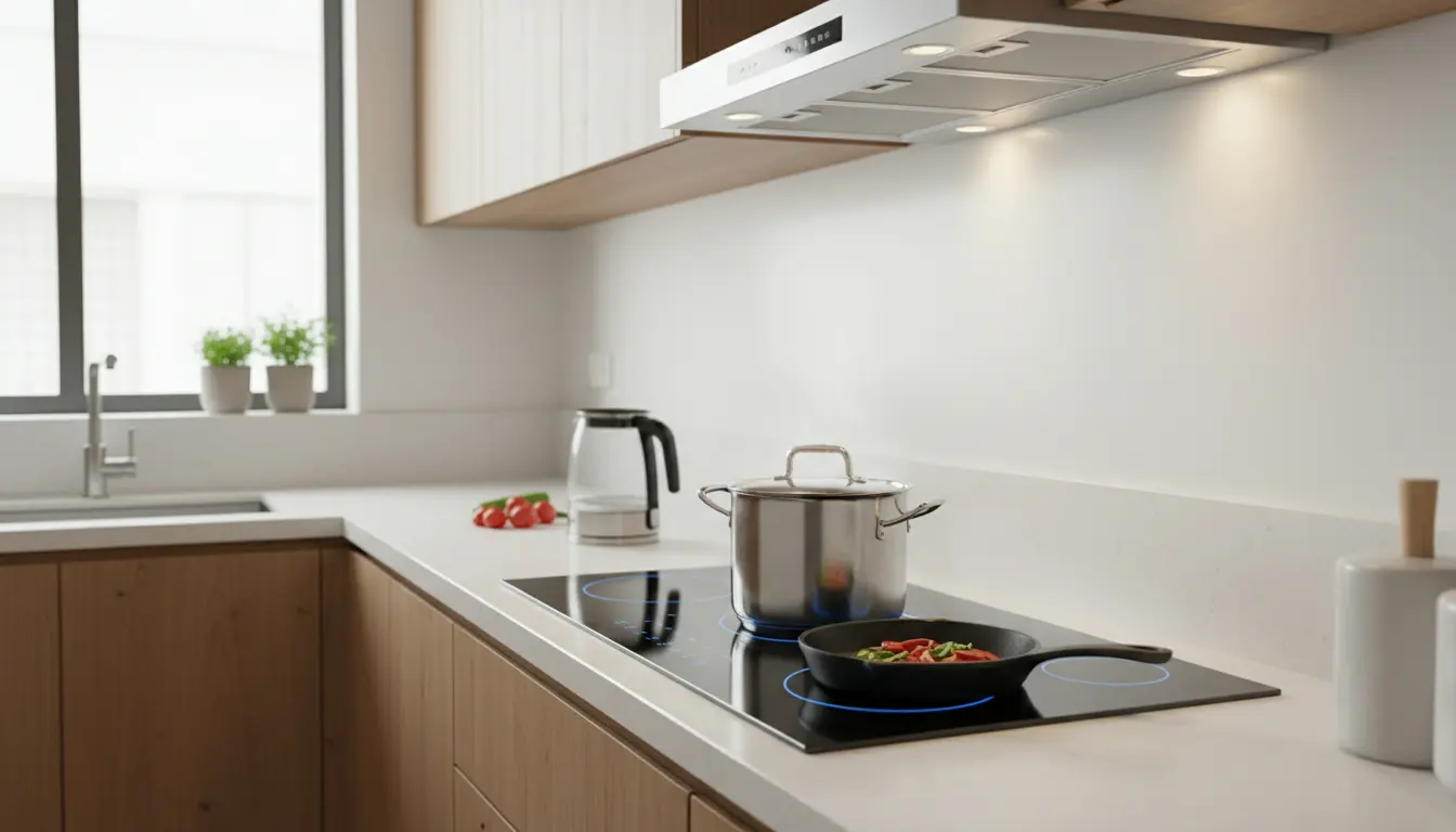 Elektrische kookplaat keuken